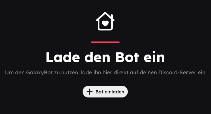 Bot einladen