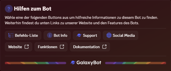 /help Übersicht