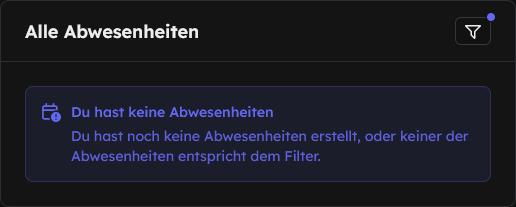Meins Alle Abwesenheiten