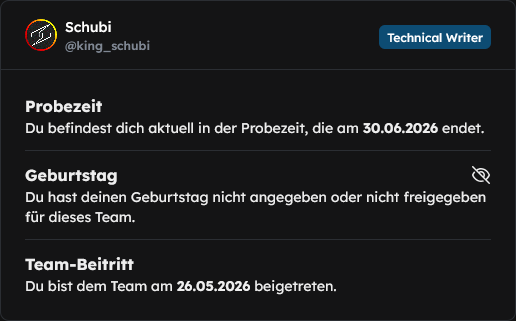 Meins Profil