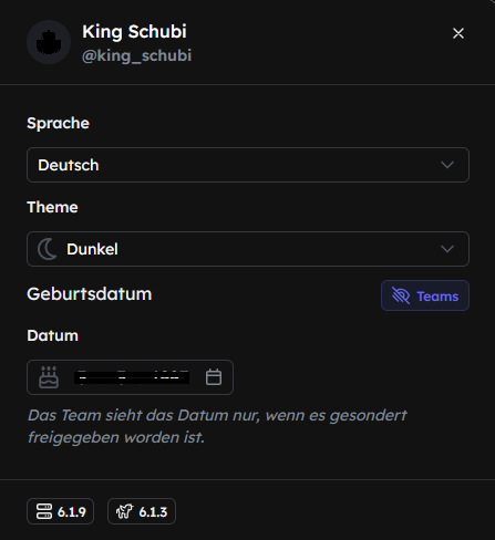 Einstellungen