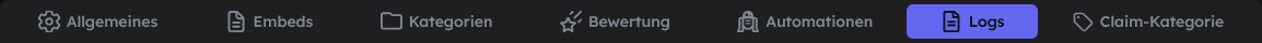 Tabs Logs