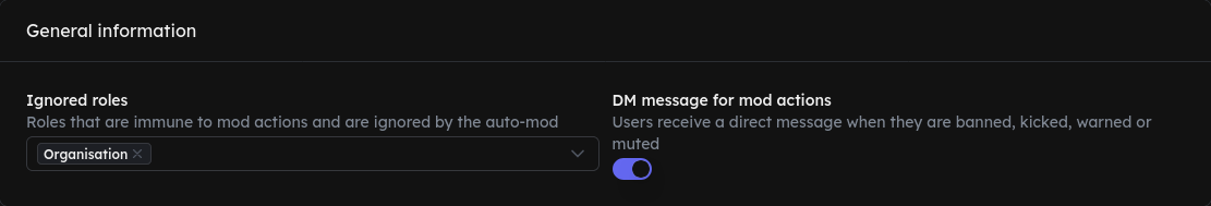 General information