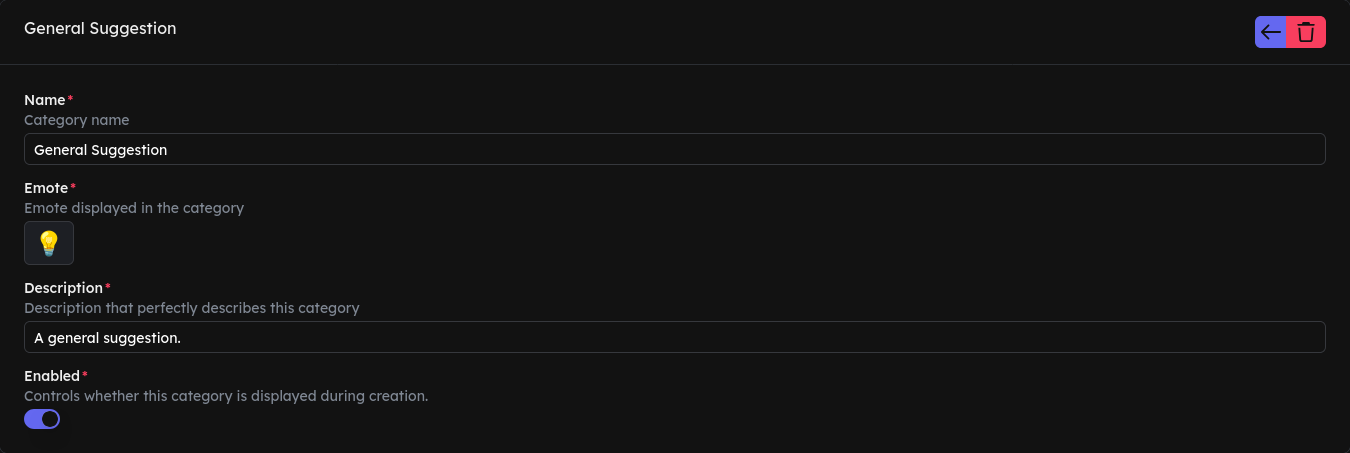 Basic settings