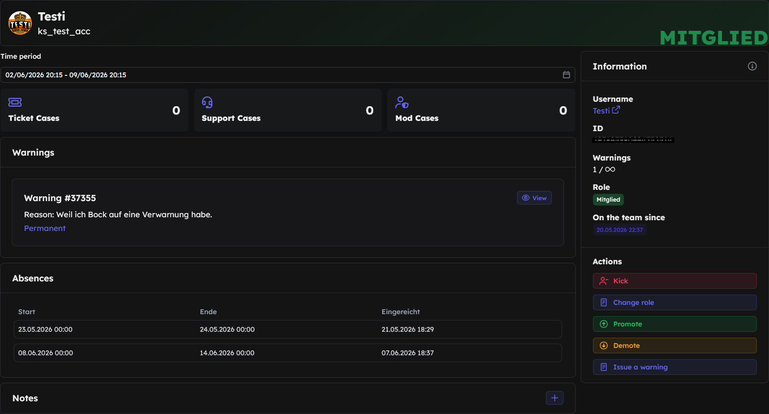 Team View