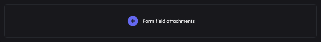 Create Form Field