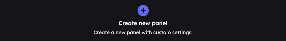 Create Ticket Panel