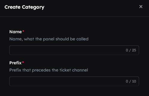 Set Category Name